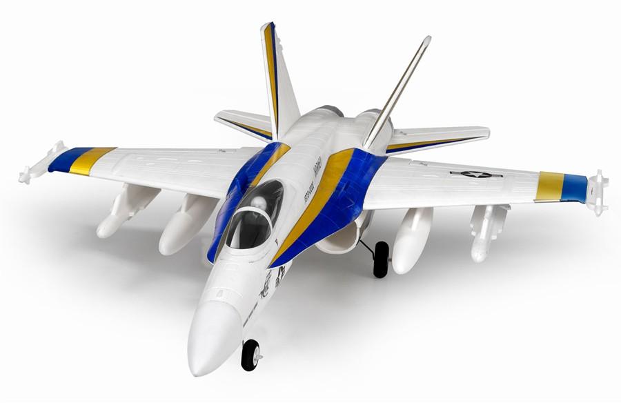FMS F-18 Fighter V2 White ARF 670mm